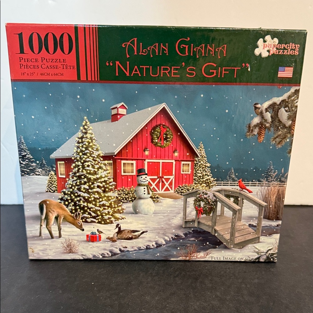 Alan Giana Nature's Gift jigsaw Puzzle 1000 piece Papercity puzzles SALE🔴3/$25